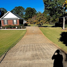 Driveway-Pressure-Washing-to-Remove-Tiger-Stripes-in-Opelika-Alabama 0